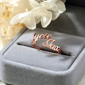 Personalized Duet Ring