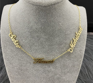 Multi Name Necklace