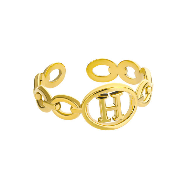 Chain-link Style Initial Ring