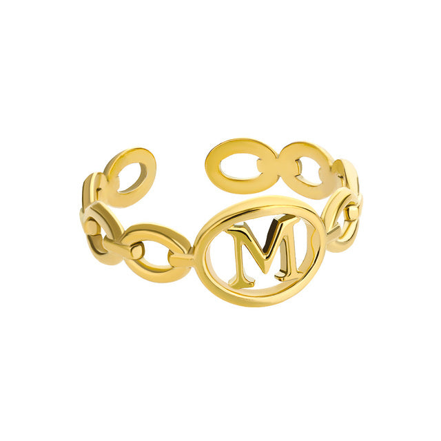 Chain-link Style Initial Ring