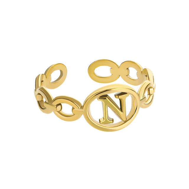 Chain-link Style Initial Ring