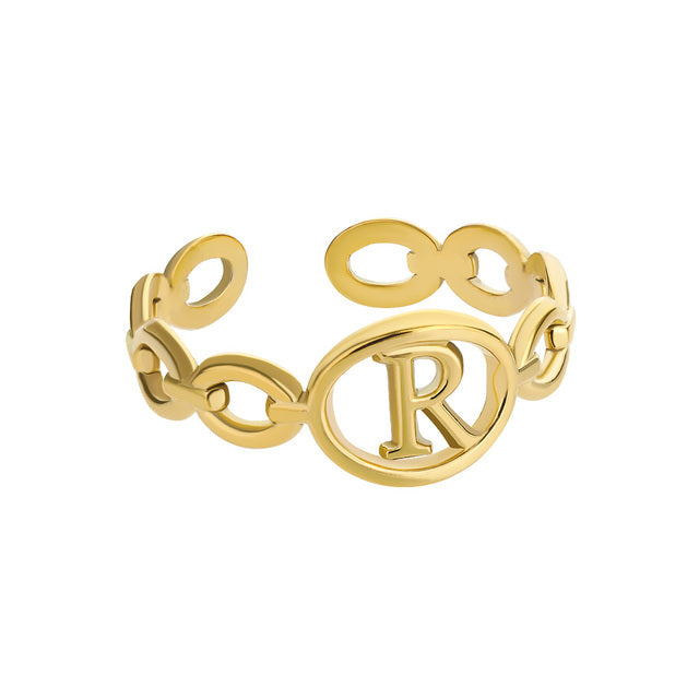 Chain-link Style Initial Ring