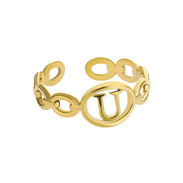 Chain-link Style Initial Ring