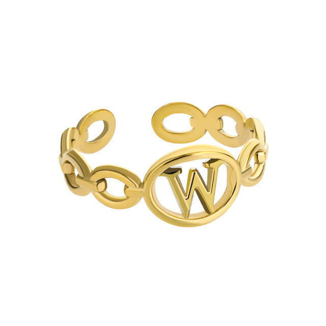 Chain-link Style Initial Ring